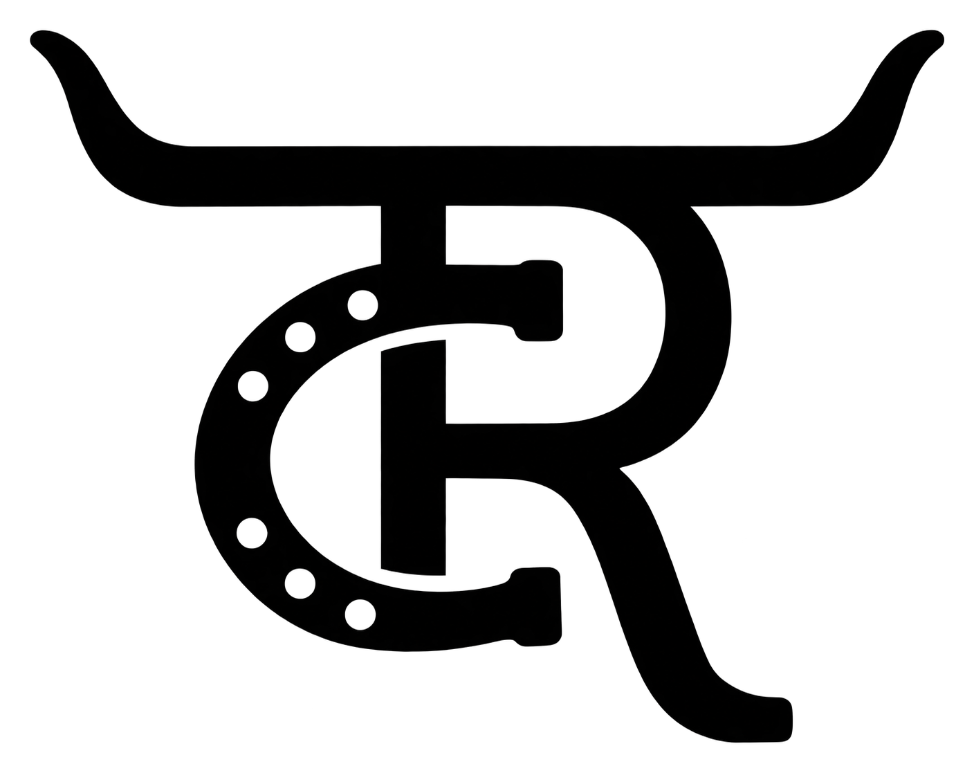 TRC horseshoe ranch brand